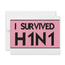 I Survived H1N1 invitations by AKR000 I Survived H1N1 invitations