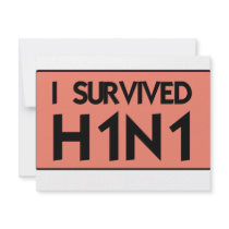 I Survived H1N1 invitations by AKR000 I Survived H1N1 invitations