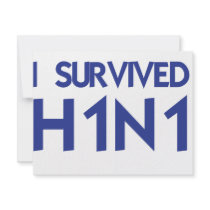 I Survived H1N1 invitations by AKR000 I Survived H1N1 invitations