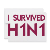 I Survived H1N1 invitations by AKR000 I Survived H1N1 invitations