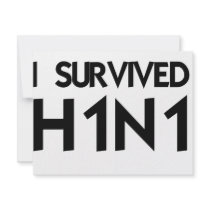I Survived H1N1 invitations by AKR000 I Survived H1N1 invitations