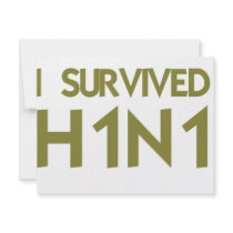 I Survived H1N1 invitations by AKR000 I Survived H1N1 invitations