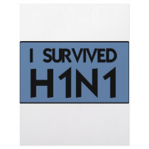 I Survived H1N1 letterhead by AKR000 I Survived H1N1 letterhead