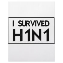 I Survived H1N1 letterhead by AKR000 I Survived H1N1 letterhead