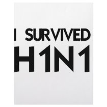 I Survived H1N1 letterhead by AKR000 I Survived H1N1 letterhead