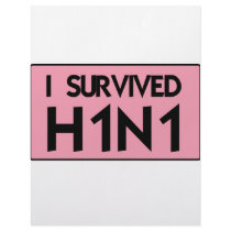 I Survived H1N1 letterhead by AKR000 I Survived H1N1 letterhead