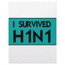 I Survived H1N1 letterhead by AKR000 I Survived H1N1 letterhead
