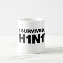 I Survived H1N1 Mugs