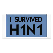 I Survived H1N1 photo cards