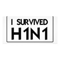 I Survived H1N1 photo cards
