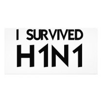 I Survived H1N1 photo cards