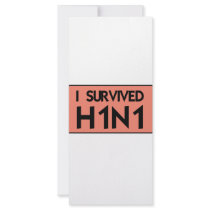 I Survived H1N1 rack cards by AKR000 I Survived H1N1 rack cards