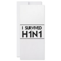 I Survived H1N1 rack cards by AKR000 I Survived H1N1 rack cards