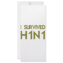 I Survived H1N1 rack cards by AKR000 I Survived H1N1 rack cards