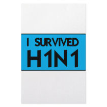 I Survived H1N1 stationery by AKR000 I Survived H1N1 stationery