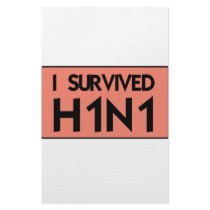 I Survived H1N1 stationery by AKR000 I Survived H1N1 stationery