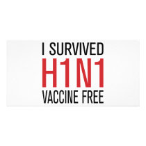 I Survived H1N1 Vaccine Free photo cards