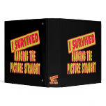 I SURVIVED HANGING THE PICTURE STRAIGHT BINDER