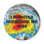 I SURVIVED HURRICANE IKE 2008 MAGNET