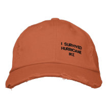 I SURVIVED HURRICANE IKE CAP embroidered hats by dogiron I SURVIVED HURRICANE IKE CAP embroidered hats