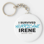 I Survived Hurricane Irene 2011 Keychain
