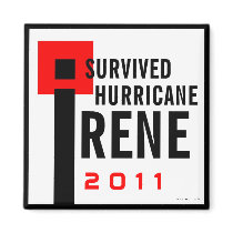 I Survived Hurricane Irene Magnet 2