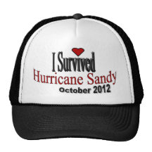 I Survived Hurricane Sandy Hat