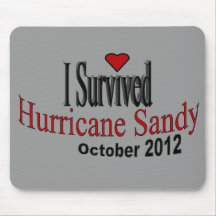 I Survived Hurricane Sandy Mousepad