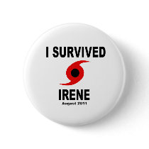 I SURVIVED IRENE August 2011 Buttons