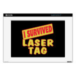 I SURVIVED LASER TAG 15" LAPTOP SKIN