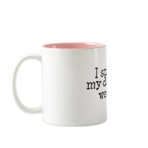 I Survived My Daughter's Wedding mugs