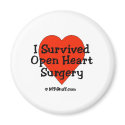I Survived Open Heart Surgery magnets