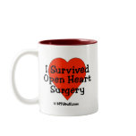 I Survived Open Heart Surgery Coffee Mugs