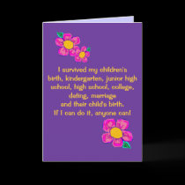 I Survived Parenting Greeting Card by MarciaCox I Survived Parenting Greeting Card