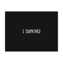 I survived postcards