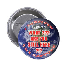 "I survived...rapture" Pin