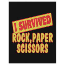 I SURVIVED ROCK PAPER SCISSORS FLYERS