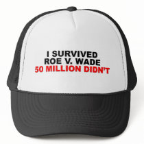 I Survived Roe V. Wade Hats