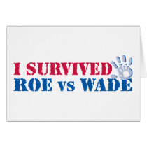 More I survived Roe vs Wade (hand) Card Zazzle Cards gift ideas I survived Roe vs Wade (hand) Card Zazzle Cards