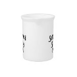 I Survived Sandy in PA.png Drink Pitcher