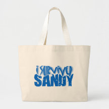 i survived SANDY Tote Bag