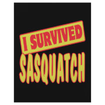 I SURVIVED SASQUATCH PERSONALIZED FLYER