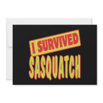 I SURVIVED SASQUATCH ANNOUNCEMENT