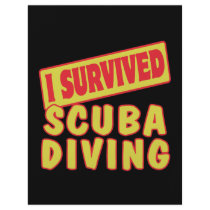 I SURVIVED SCUBA DIVING CUSTOM FLYER
