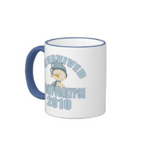 I Survived Snowpocalypse 2010 Mugs