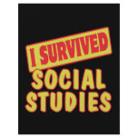 I SURVIVED SOCIAL STUDIES FULL COLOR FLYER
