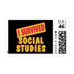 I SURVIVED SOCIAL STUDIES STAMP