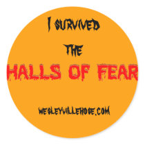 I Survived Sticker by wesleyvillehoseco I Survived Sticker