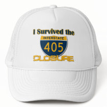 I Survived the 405 Closure Mesh Hat