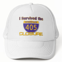 I Survived the 405 Closure Mesh Hats